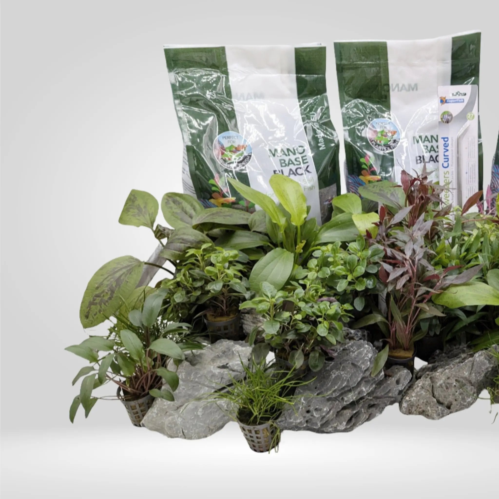 Complete Planted Aquarium Tank Bundle - 180L Aqua Essentials