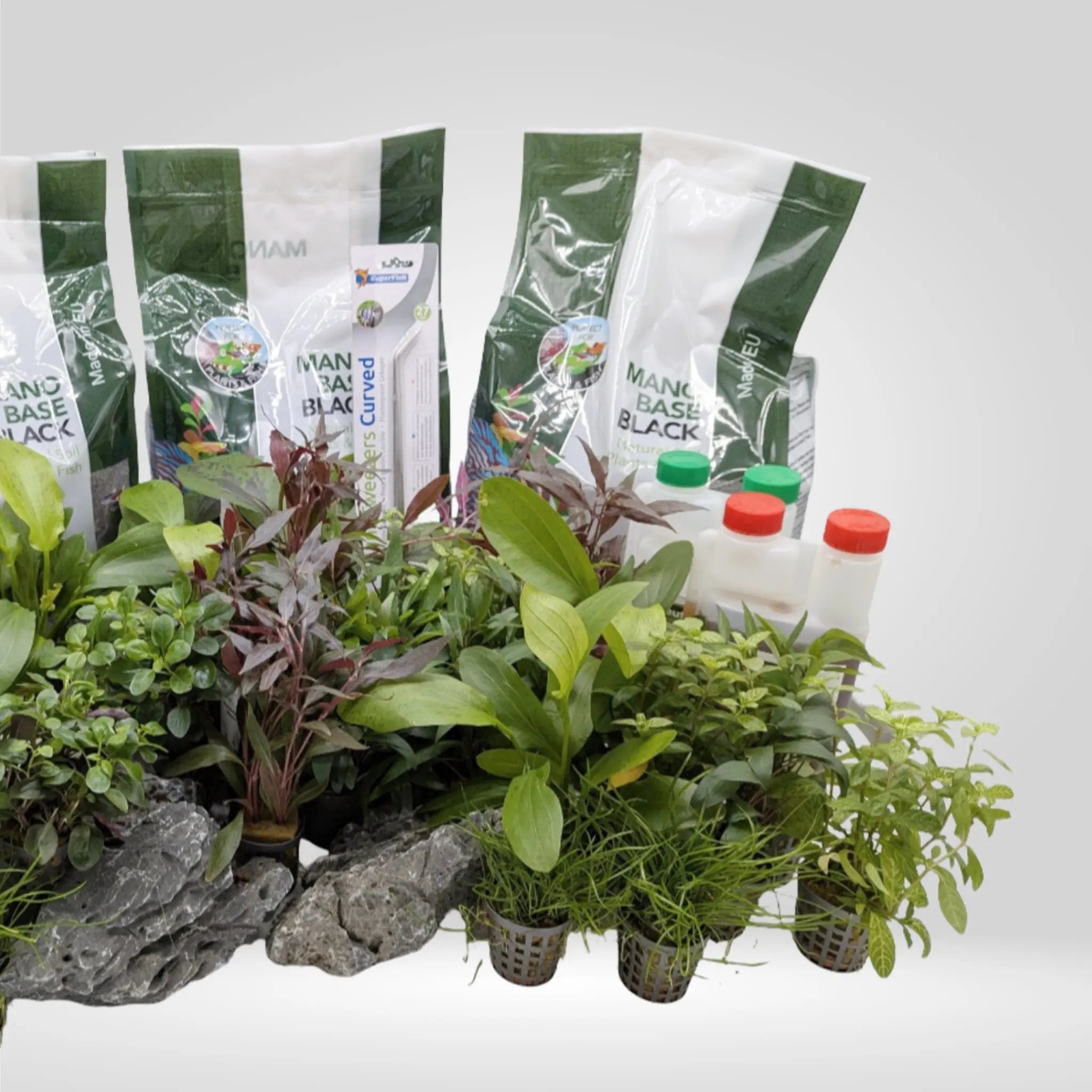 Complete Planted Aquarium Tank Bundle - 180L Aqua Essentials