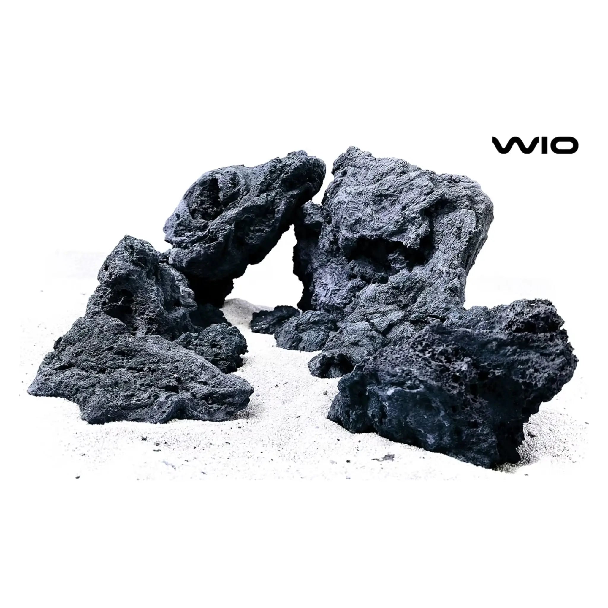 Darwin Black Lava Stone Box Wio