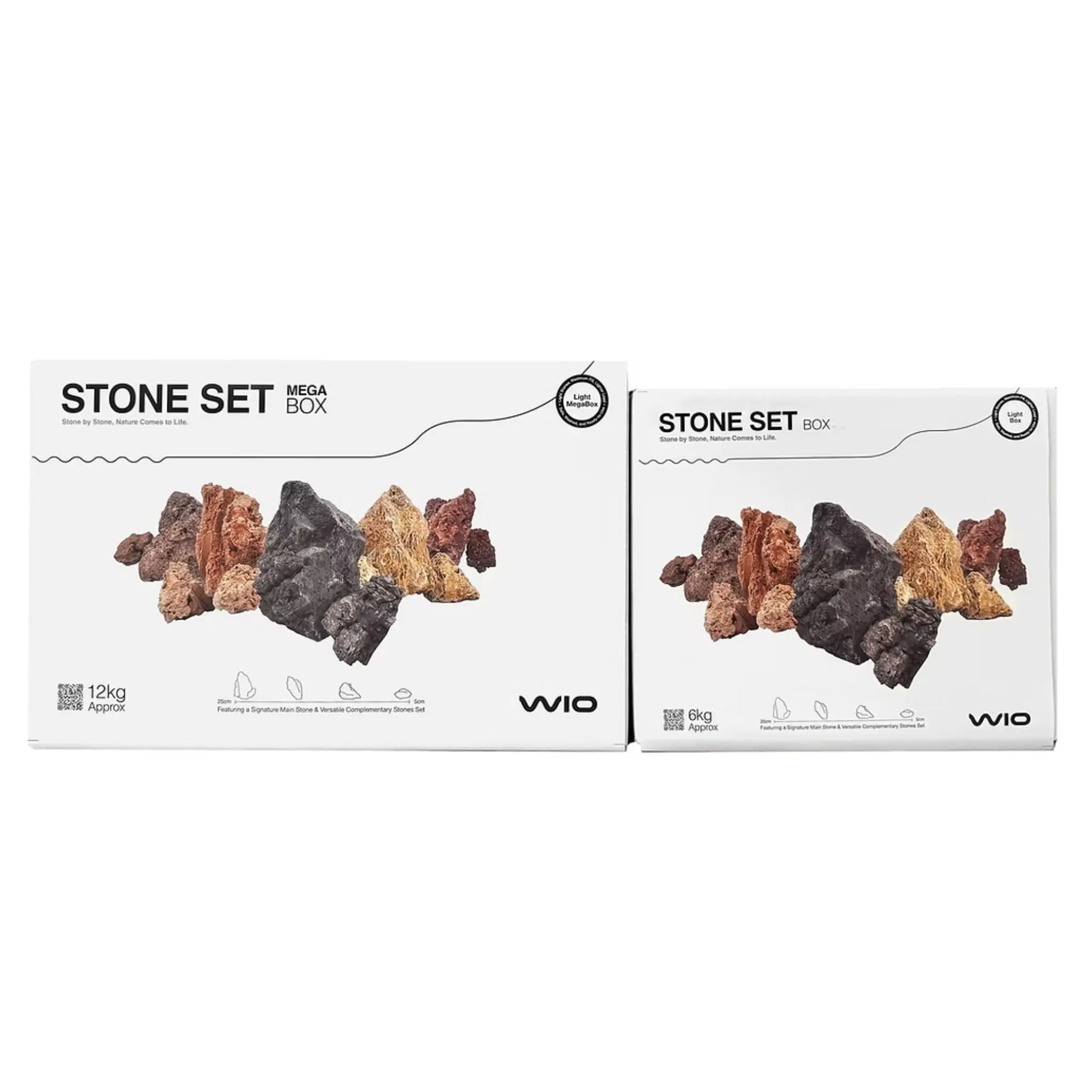 Darwin Black Lava Stone Box Wio