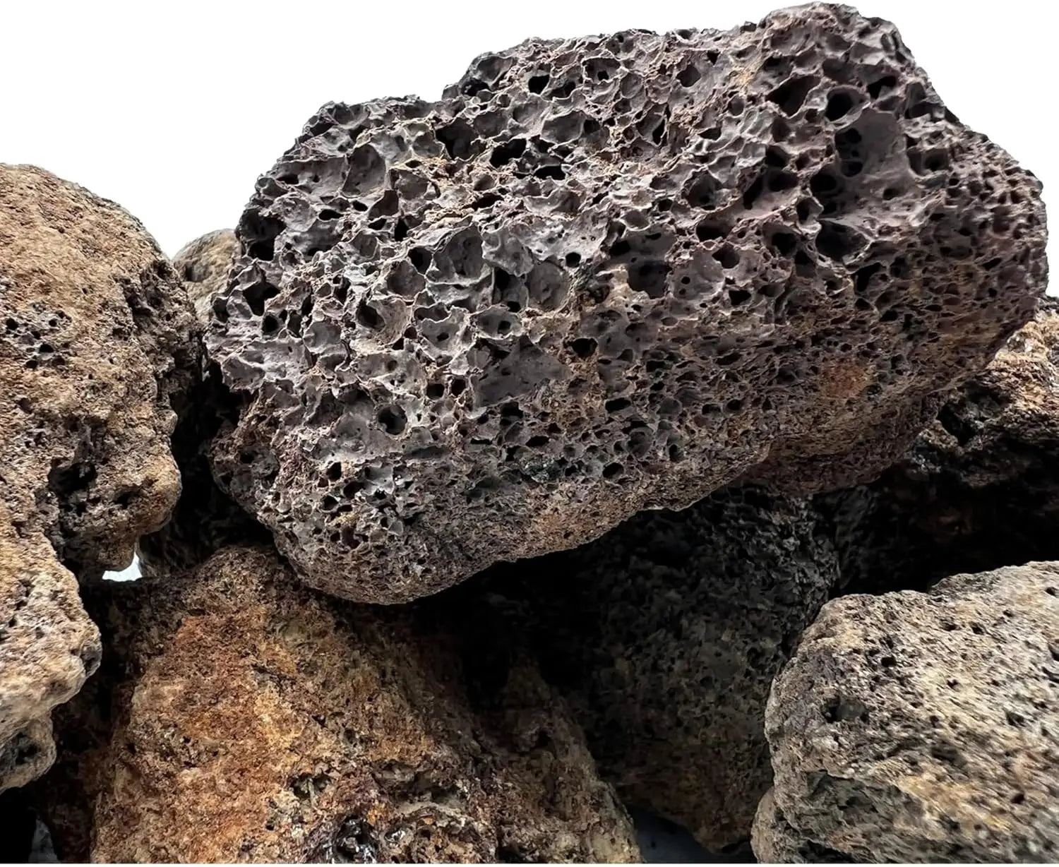 Red Lava Nano Rocks | Perfect for Aquascaping Wio