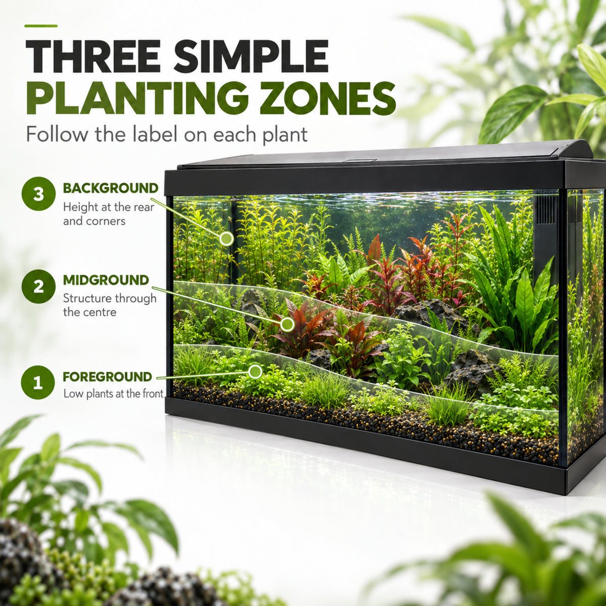 Juwel Rio 125 Aquarium Plant Collection – 20 or 30 Plants