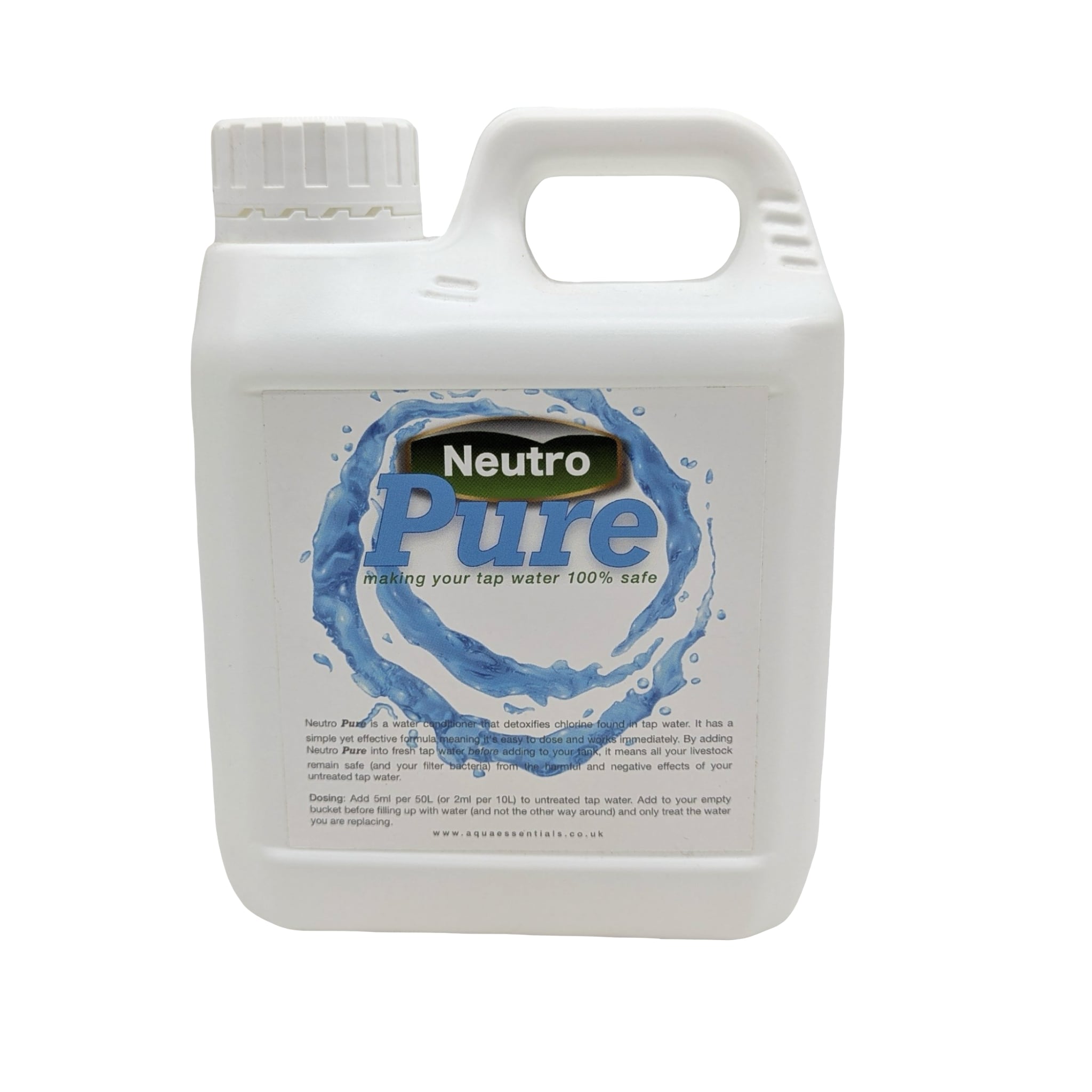 Neutro Pure Dechlorinator - Fast Acting Aquarium Water Conditioner