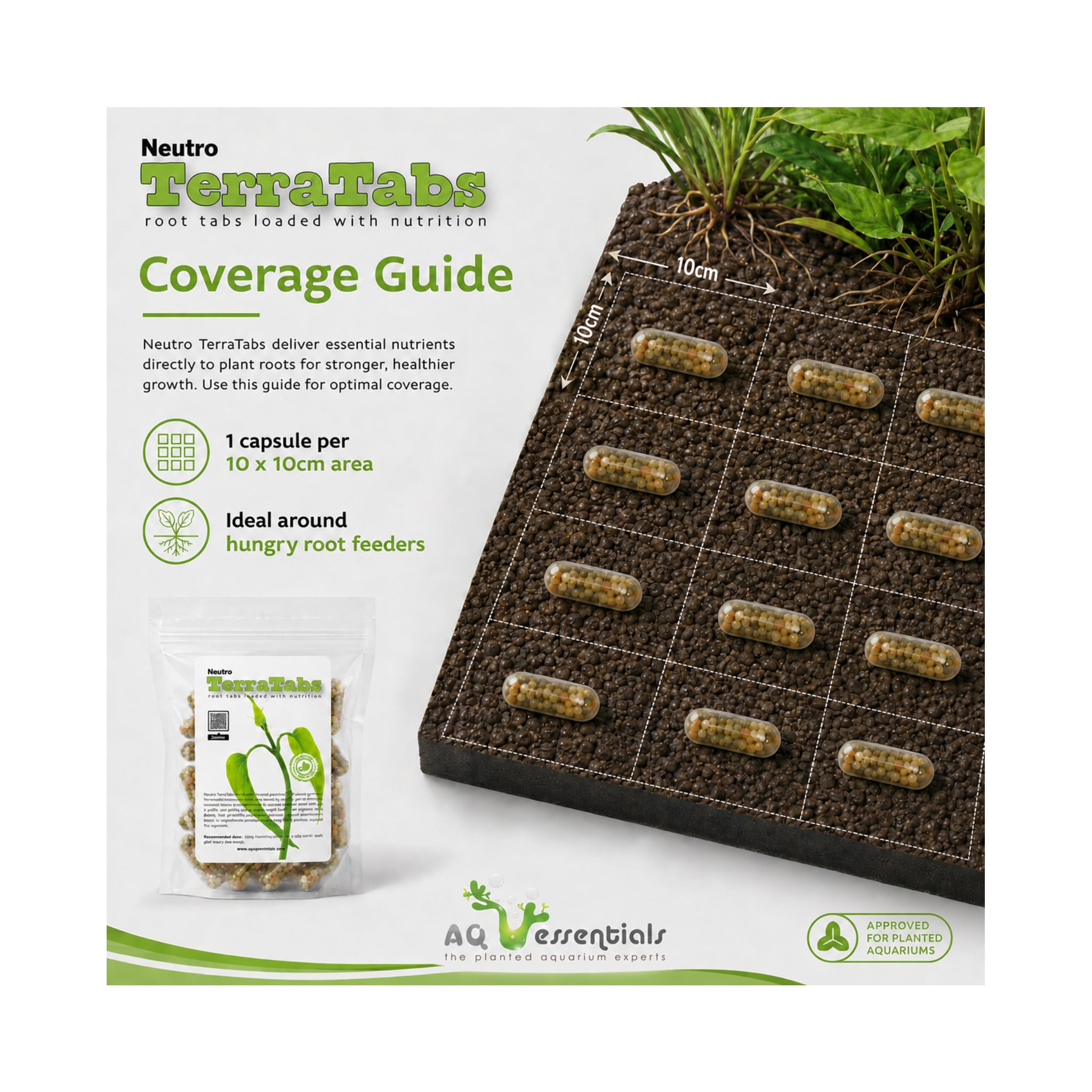 Neutro TerraTabs - Root Tabs for Planted Aquariums