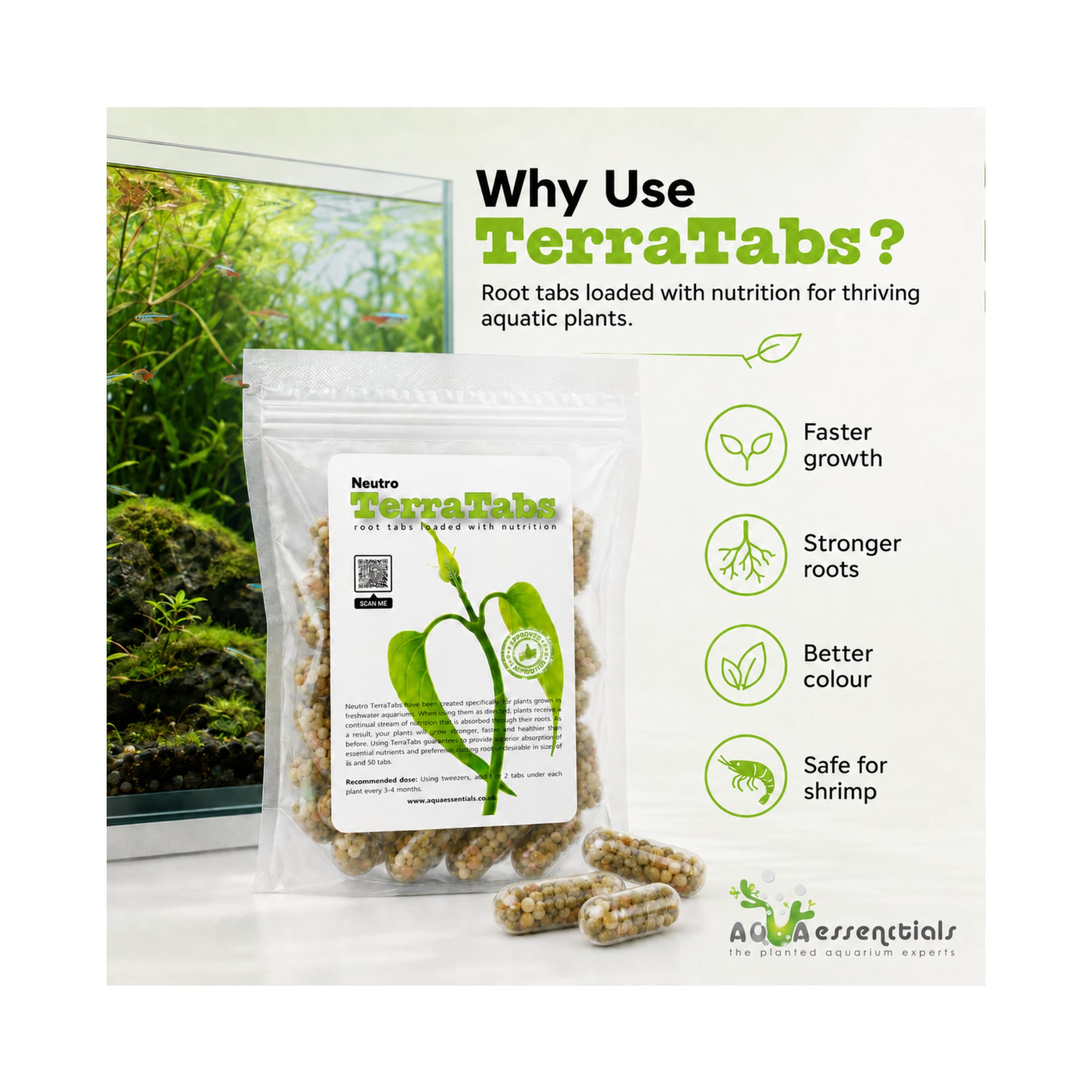 Neutro TerraTabs - Root Tabs for Planted Aquariums