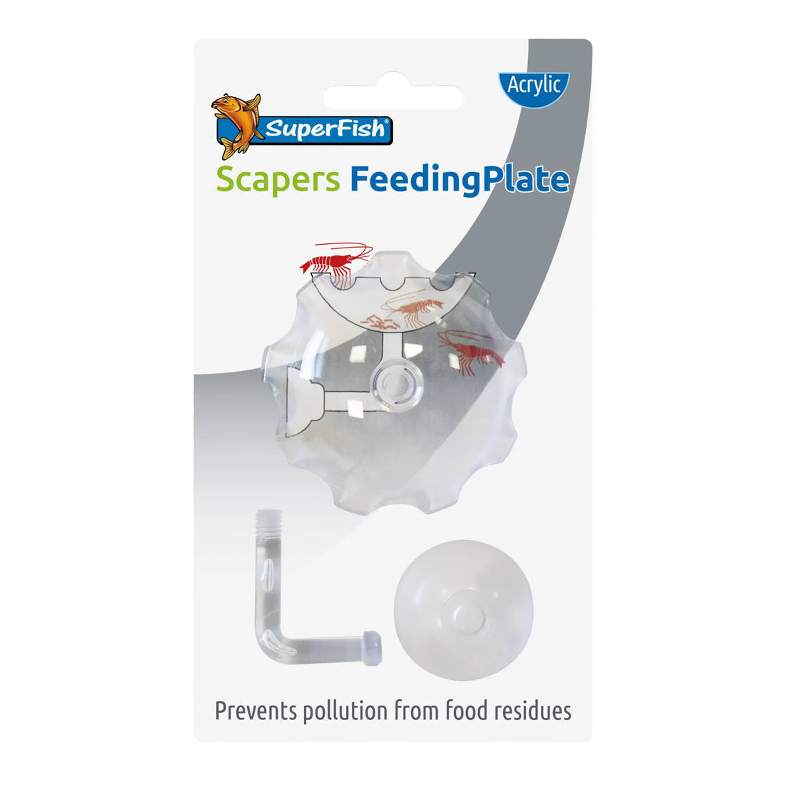 Superfish Scapers Feeding Plate - Aqua Essentials