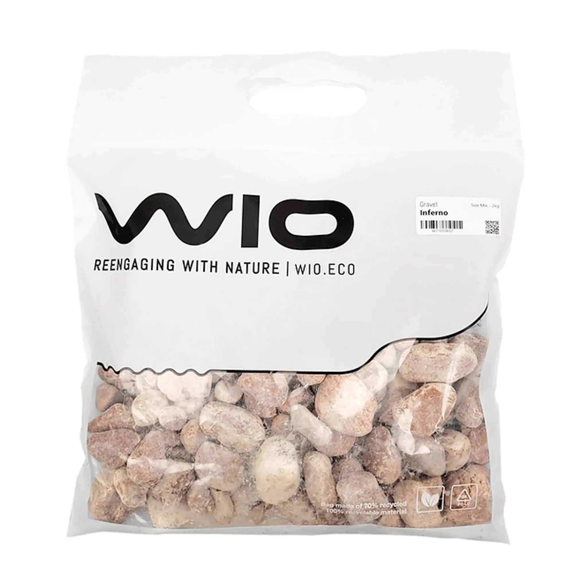 Wio Inferno Gravel Mix - 2kg - Aqua Essentials