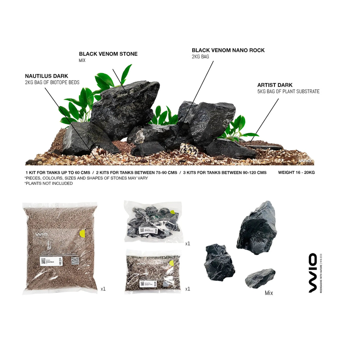 Nautilus Dark River Kit - Complete Set - Aqua Essentials