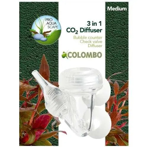 Colombo 3 in 1 CO2 Diffuser - Medium - Aqua Essentials