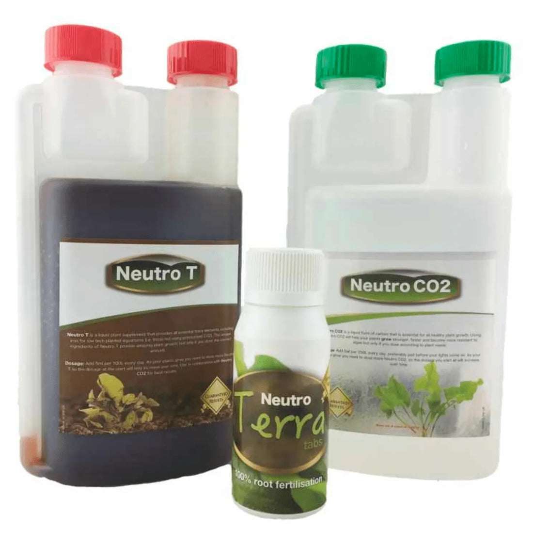 Neutro Fertiliser Set - Low tech (Small) with TerraTabs (x15) - Aqua Essentials