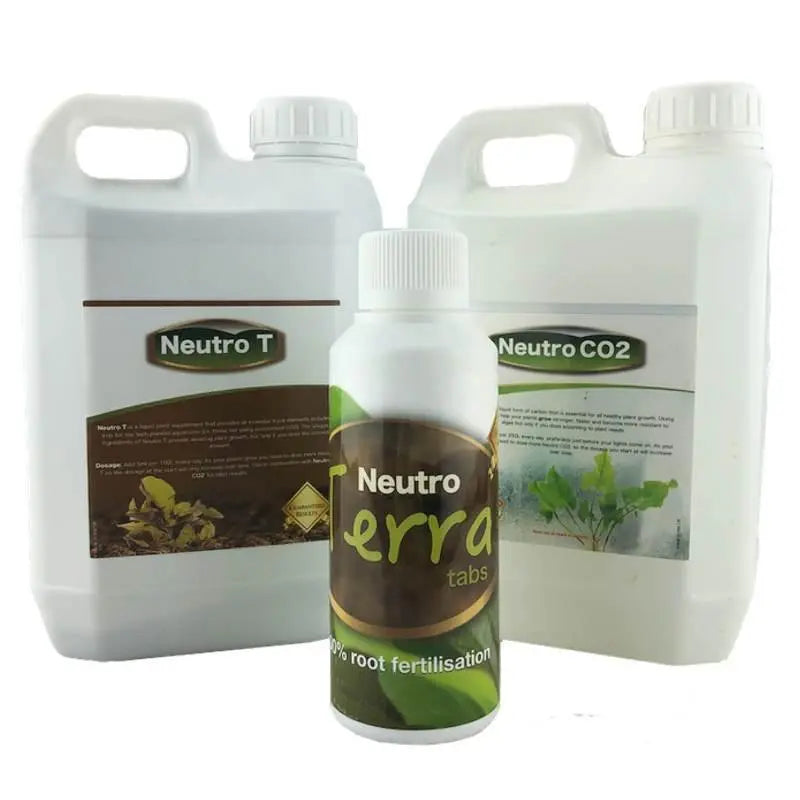 Neutro Fertiliser Set - Low tech (Large) with TerraTabs (x50) - Aqua Essentials