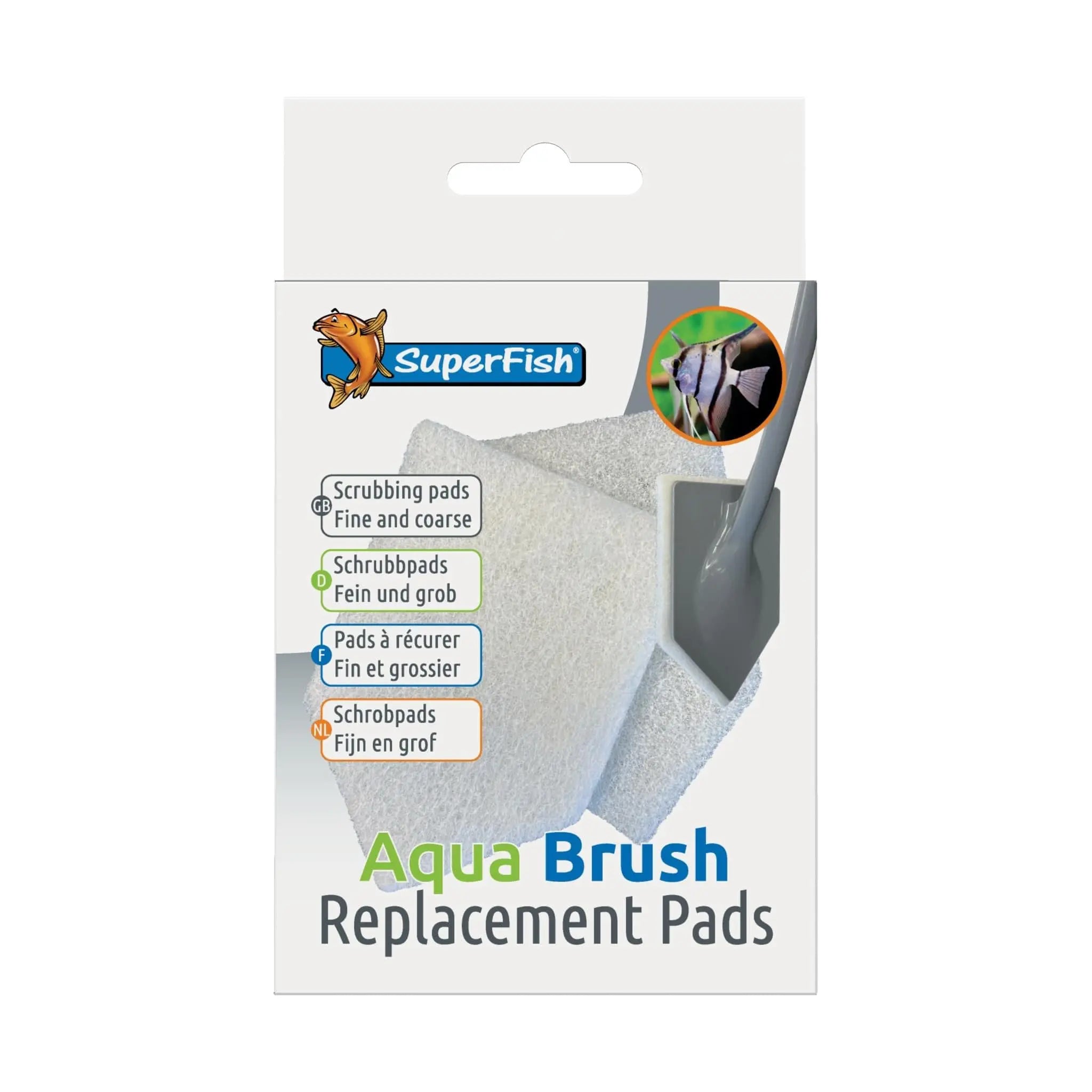 Superfish Aquabrush Replacement Pads - Aqua Essentials