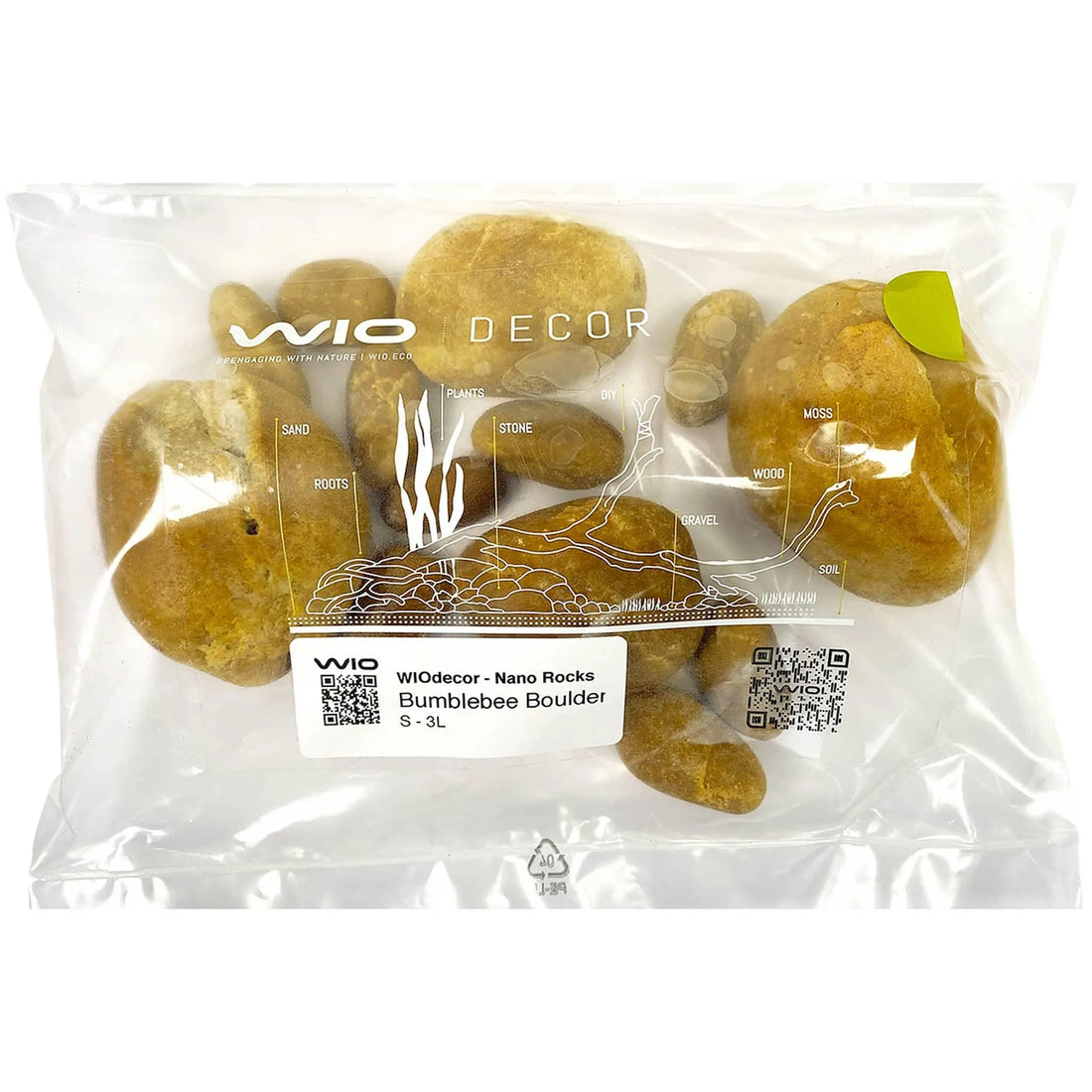 Wio BumbleBee Nano Boulder - 2kg - Aqua Essentials