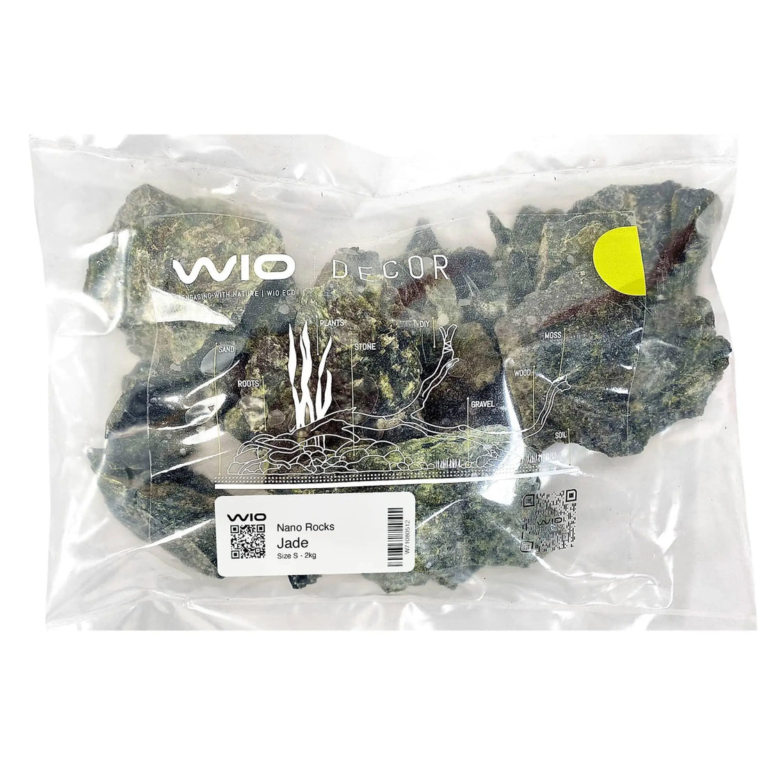Wio Jade Nano Rocks - 2kg - Aqua Essentials