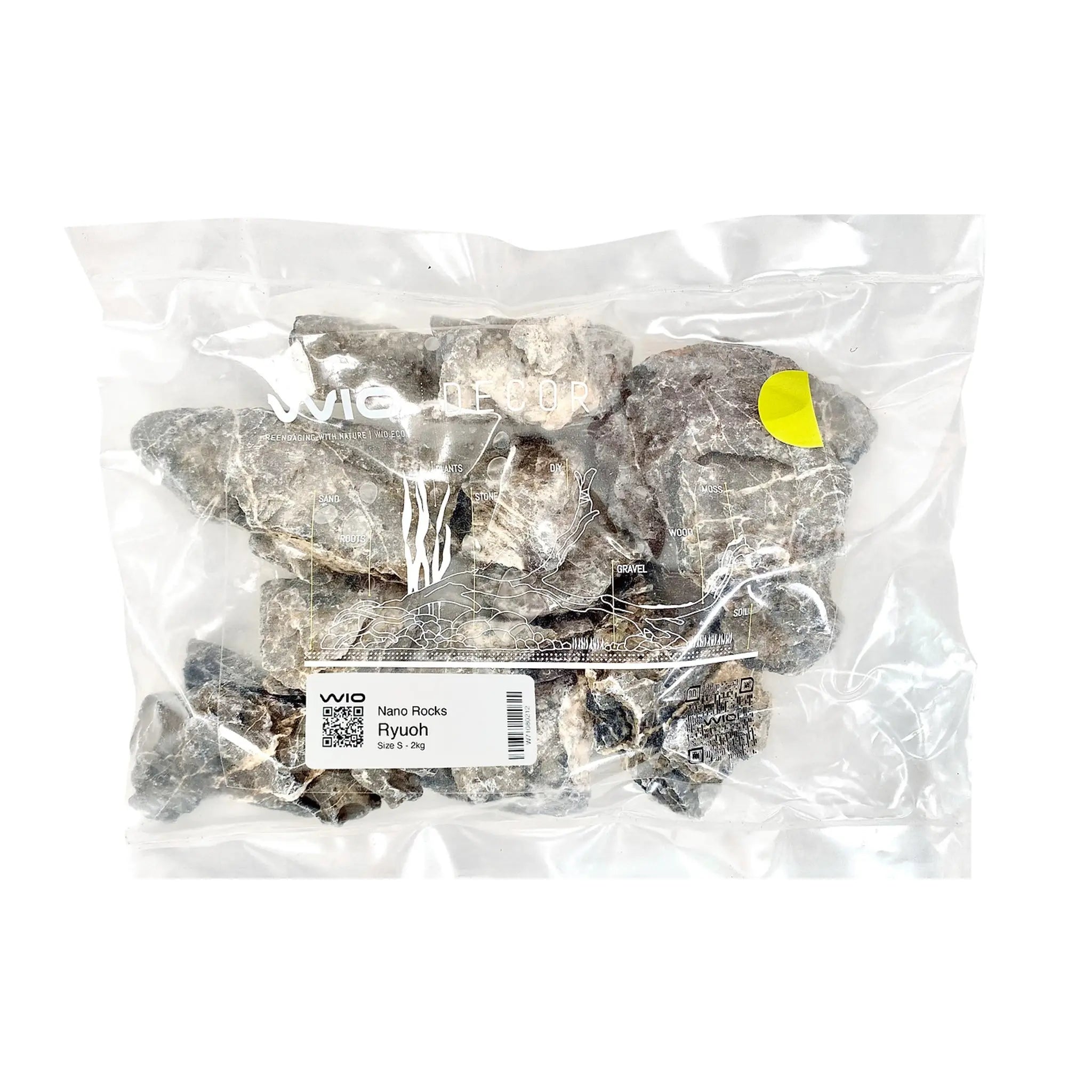 Wio Nano Rocks Ryuoh - Size S (2kg) - Aqua Essentials
