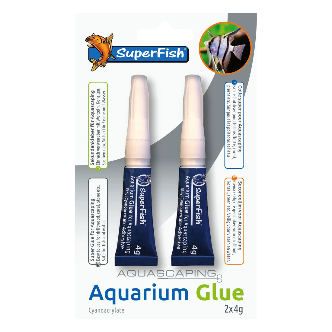 Aquascaping Aquarium Glue - Twin Superfish