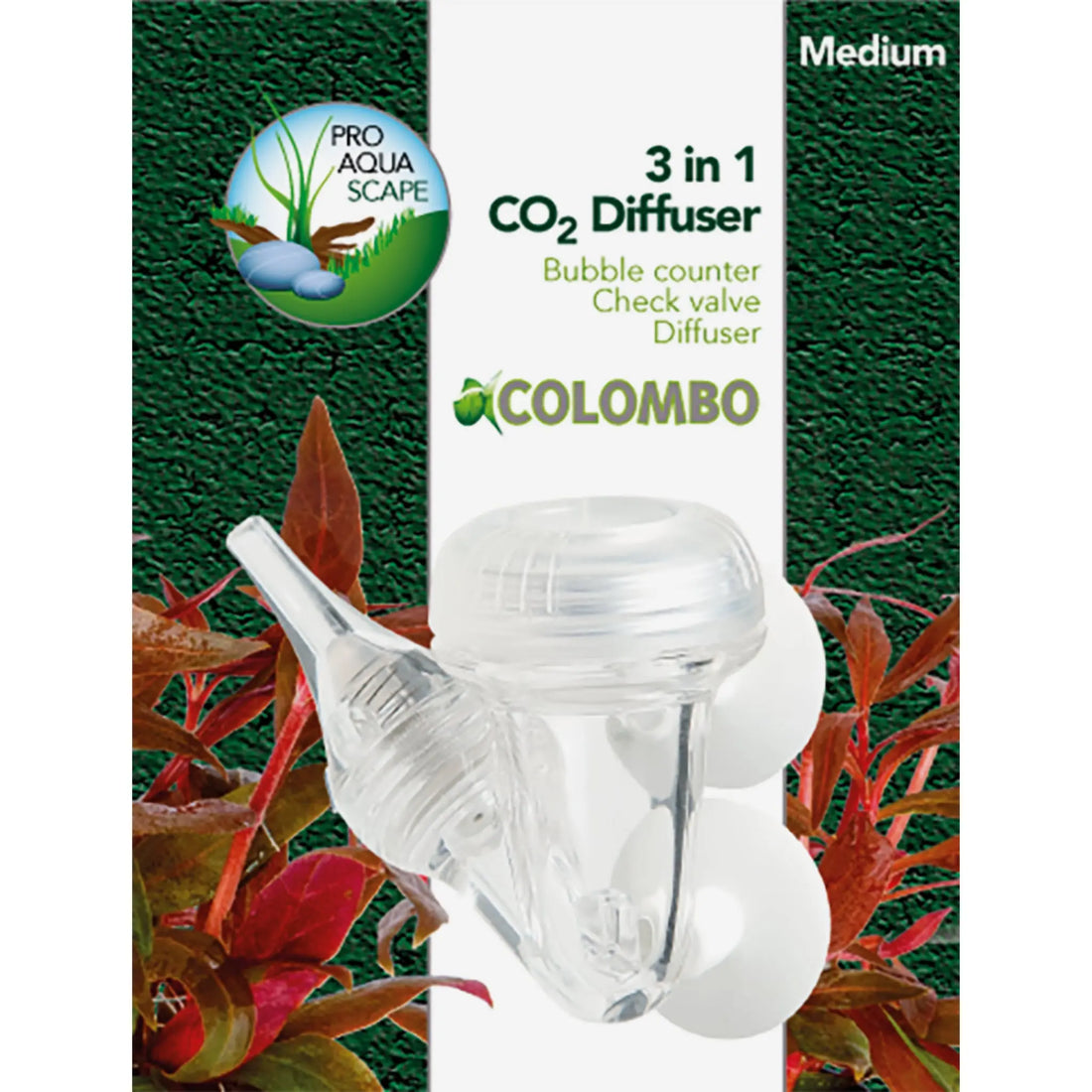 Colombo 3 in 1 CO₂ Diffuser - Medium Colombo