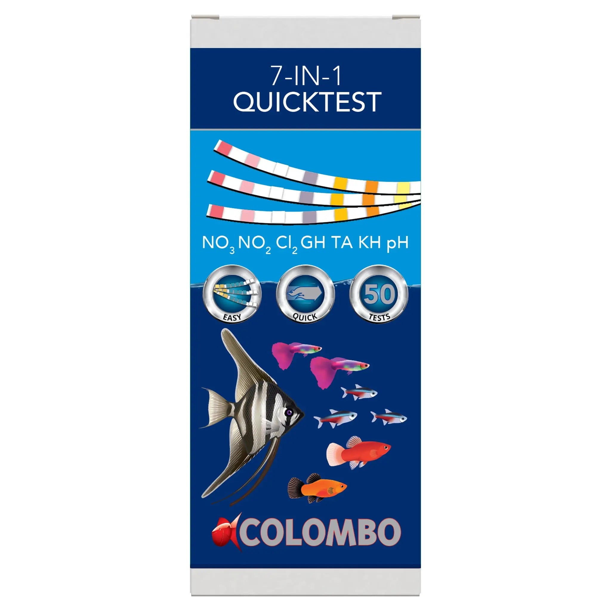 Colombo 7 in 1 Test Kit - contains 50 tests Colombo