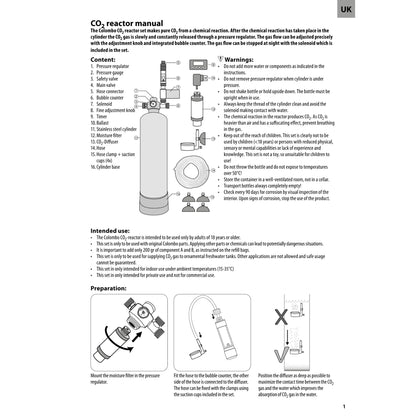 Colombo CO₂ Reactor Set 2.3L Colombo