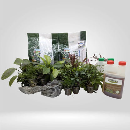 Complete Planted Aquarium Tank Bundle - 120L Aqua Essentials