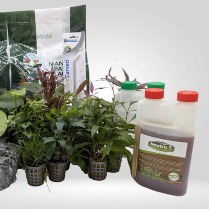 Complete Planted Aquarium Tank Bundle - 120L Aqua Essentials
