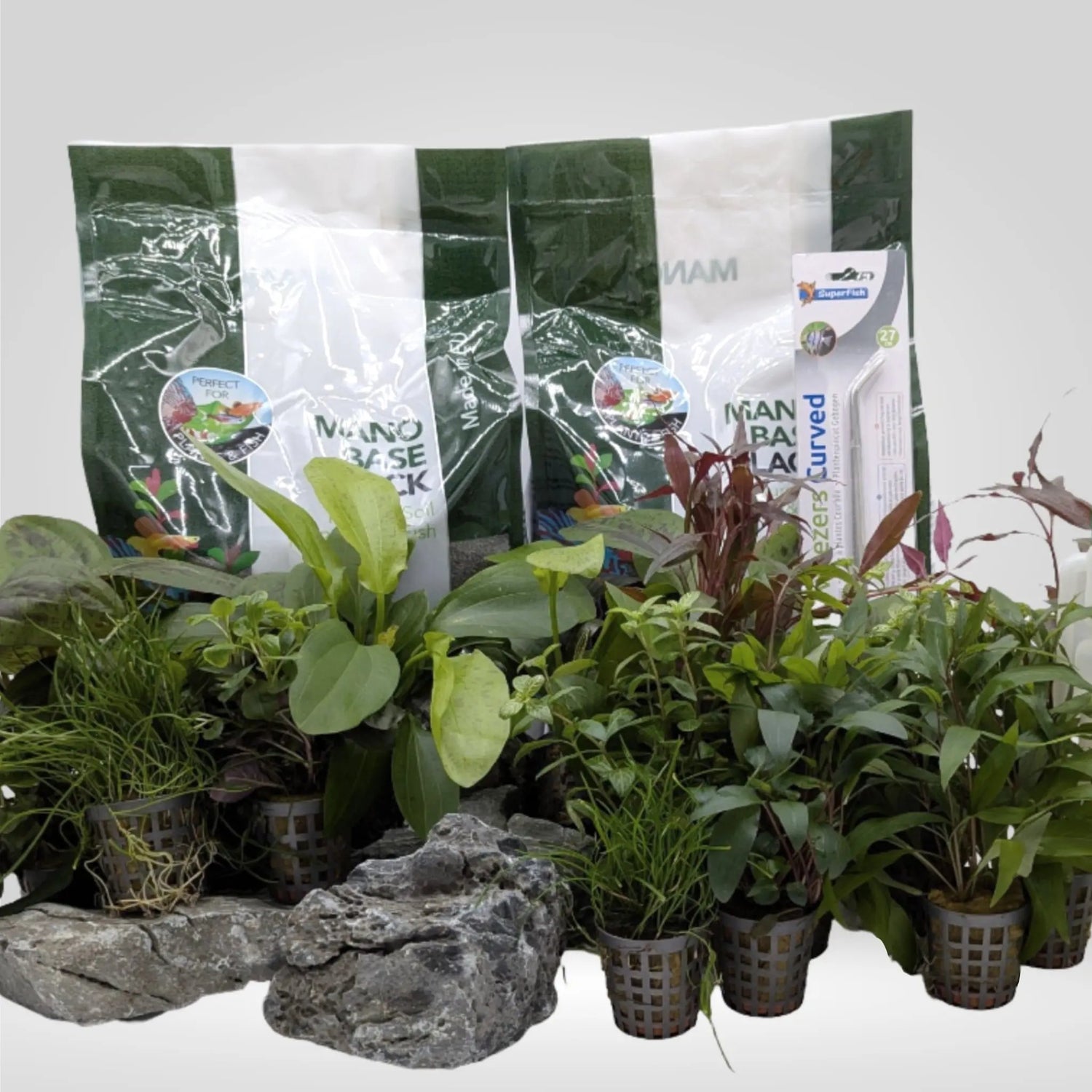 Complete Planted Aquarium Tank Bundle - 120L Aqua Essentials