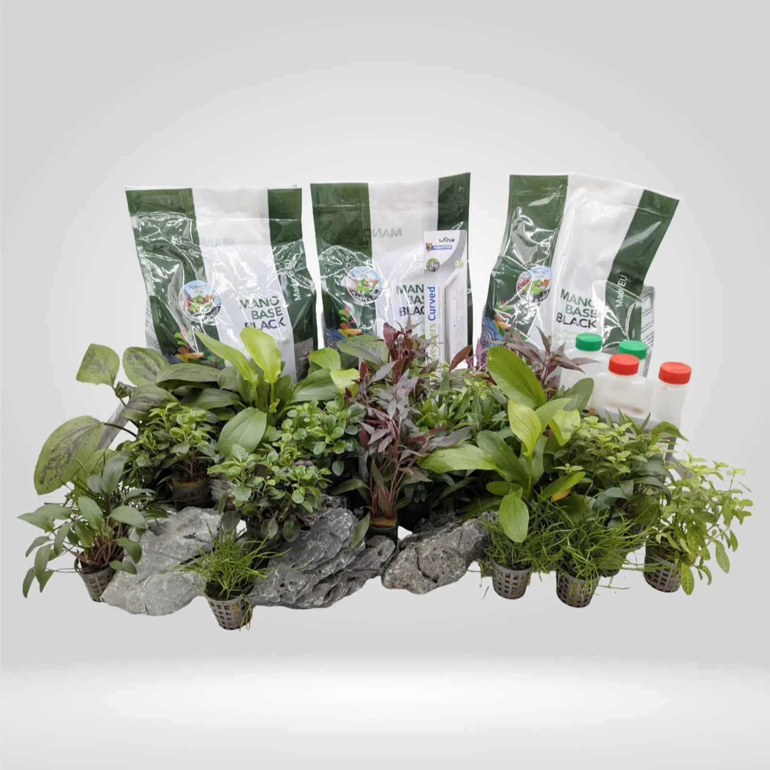 Complete Planted Aquarium Tank Bundle - 180L Aqua Essentials