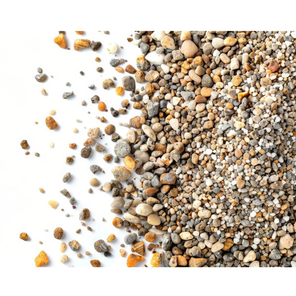 Natural aquarium gravel for planted tanks