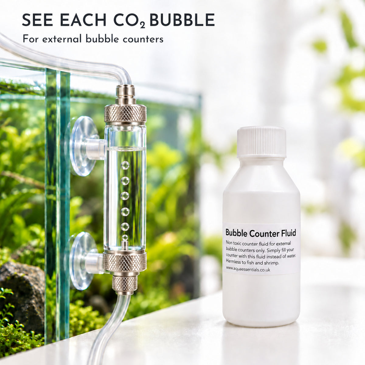 Neutro Bubble Counter Fluid 100ml - Non-Evaporating CO2 Oil