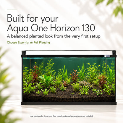 Aqua One Horizon 130 Aquarium Plant Collection