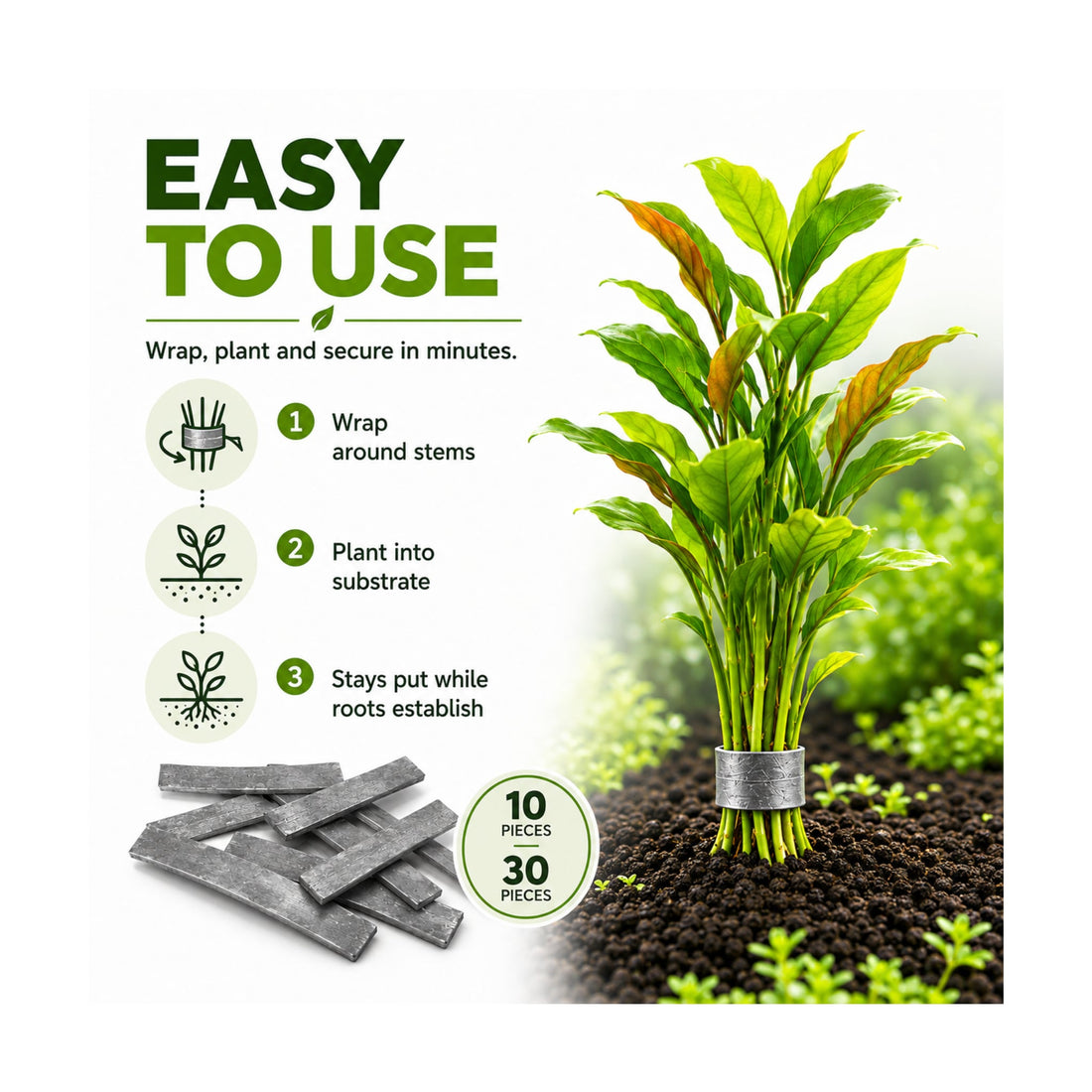 Aquarium Plant Lead Weights