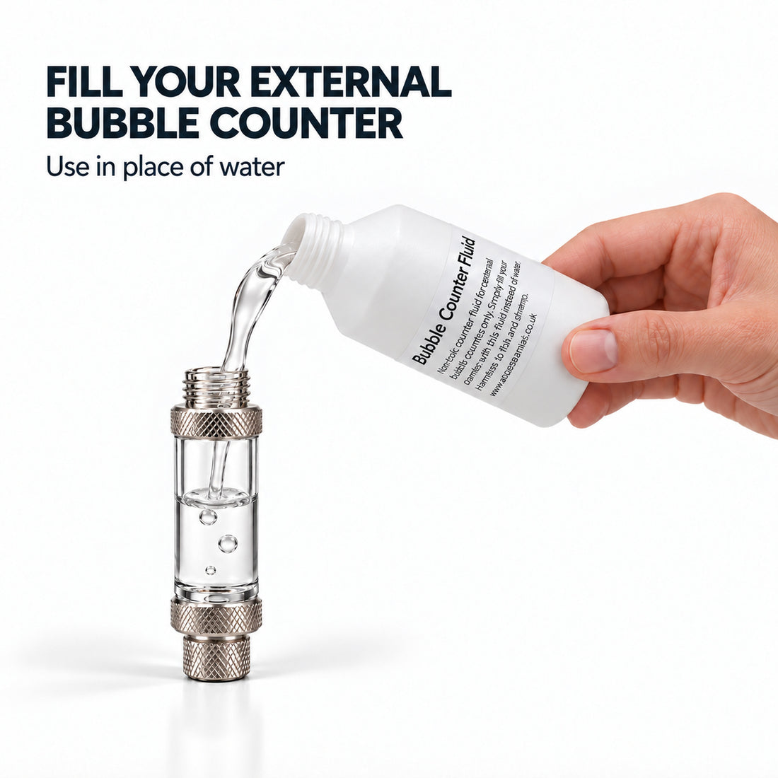 Neutro Bubble Counter Fluid 100ml - Non-Evaporating CO2 Oil