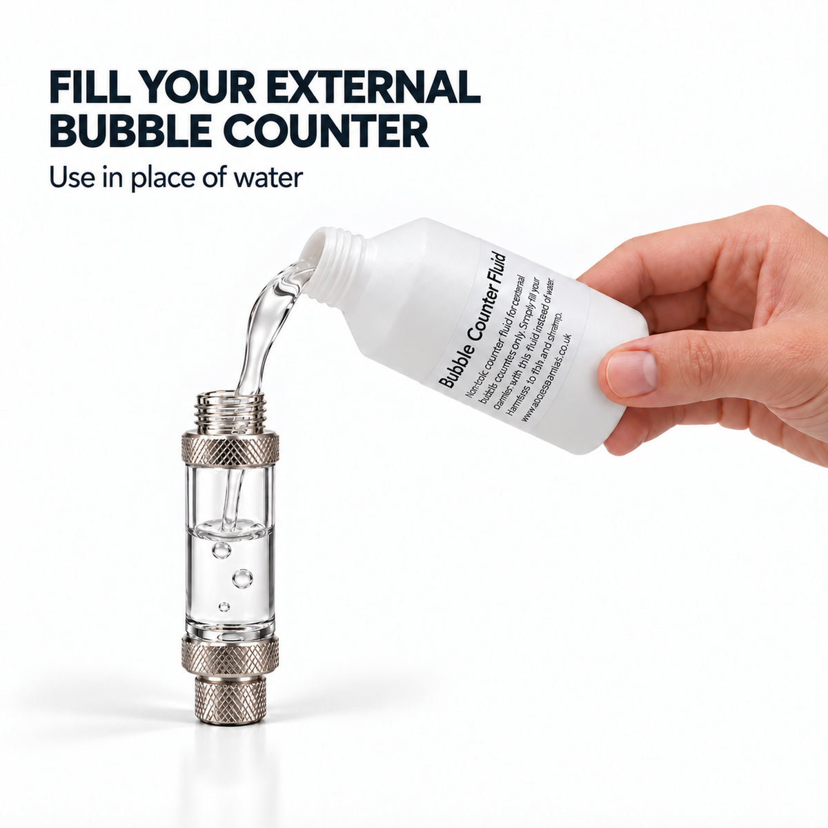 Neutro Bubble Counter Fluid 100ml - Non-Evaporating CO2 Oil