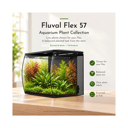 Fluval Flex 57 Aquarium Plant Collection