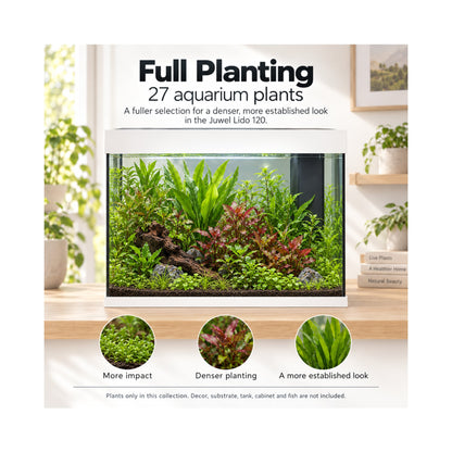 Juwel Lido 120 Aquarium Plant Collection