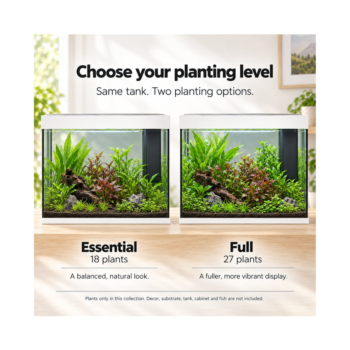 Juwel Lido 120 Aquarium Plant Collection