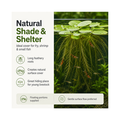 Amazon Frogbit (Limnobium laevigatum) - Floating Plant Portion