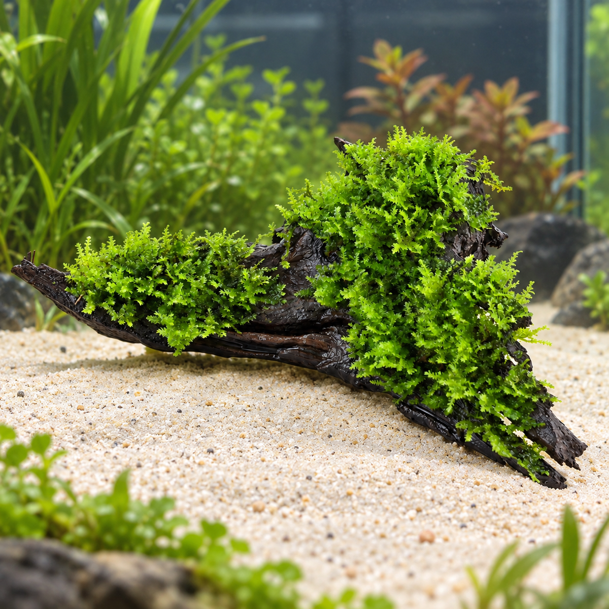 Moss on Driftwood
