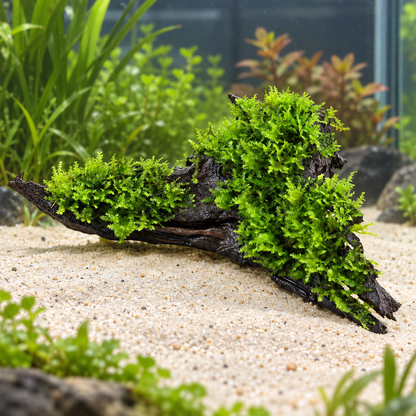 Moss on Driftwood