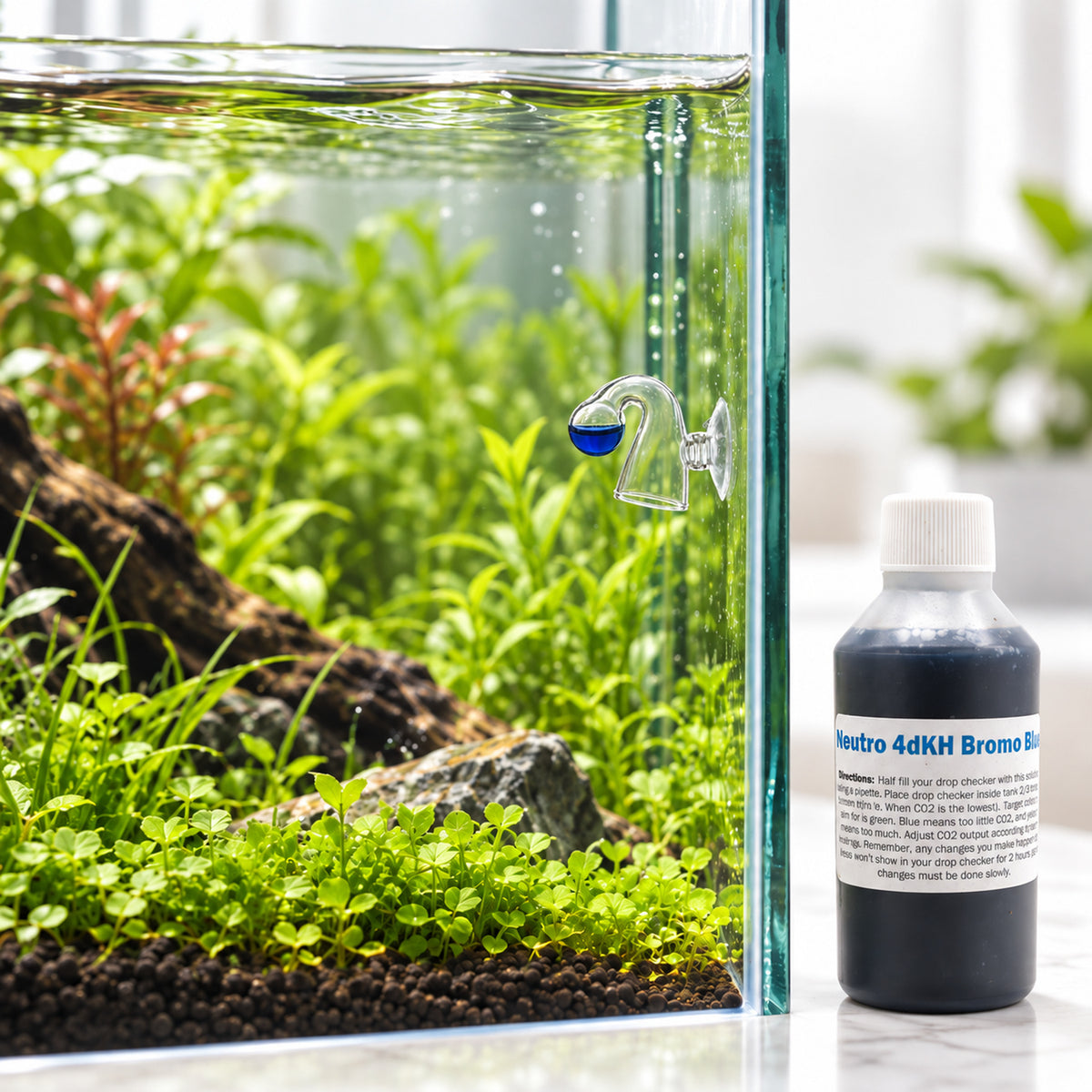 Neutro Bromo Blue For CO₂ Drop Checkers - 100ml