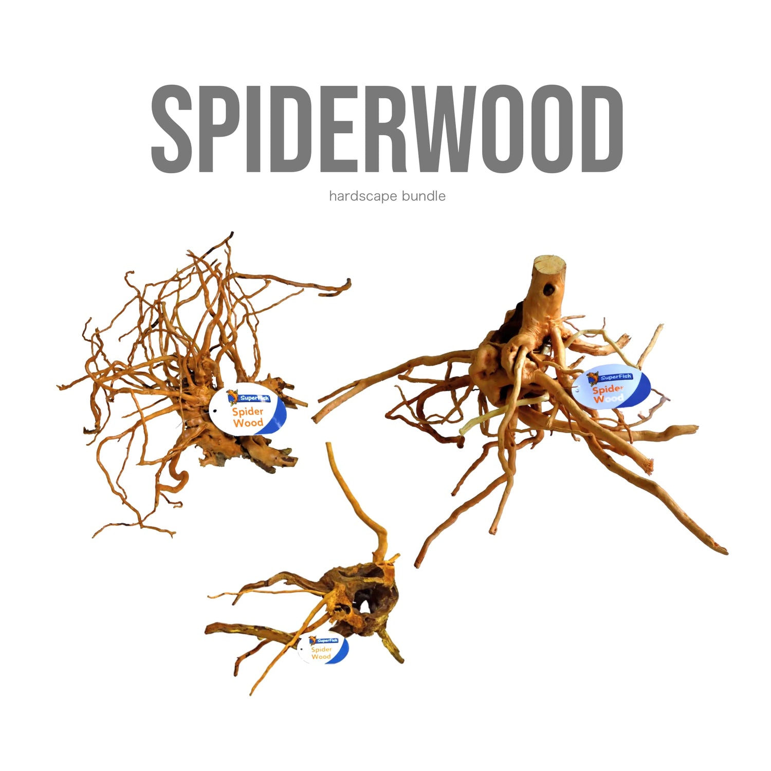 Spiderwood Hardscape Bundle
