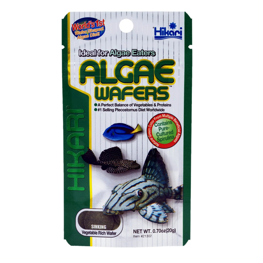 Hikari Tropical Algae Wafers - Aqua Essentials