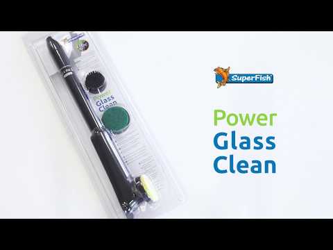 Superfish Power Glass Clean - Scrubs Aquarium Glass Clean