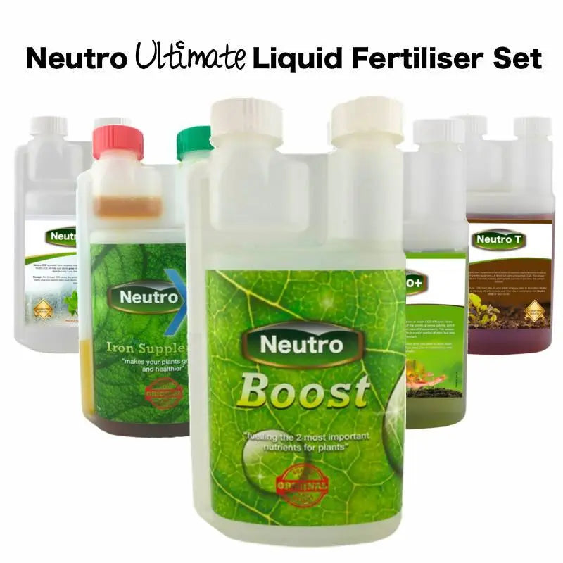 Neutro ULTIMATE Liquid Fertiliser Set - Small Size - Aqua Essentials