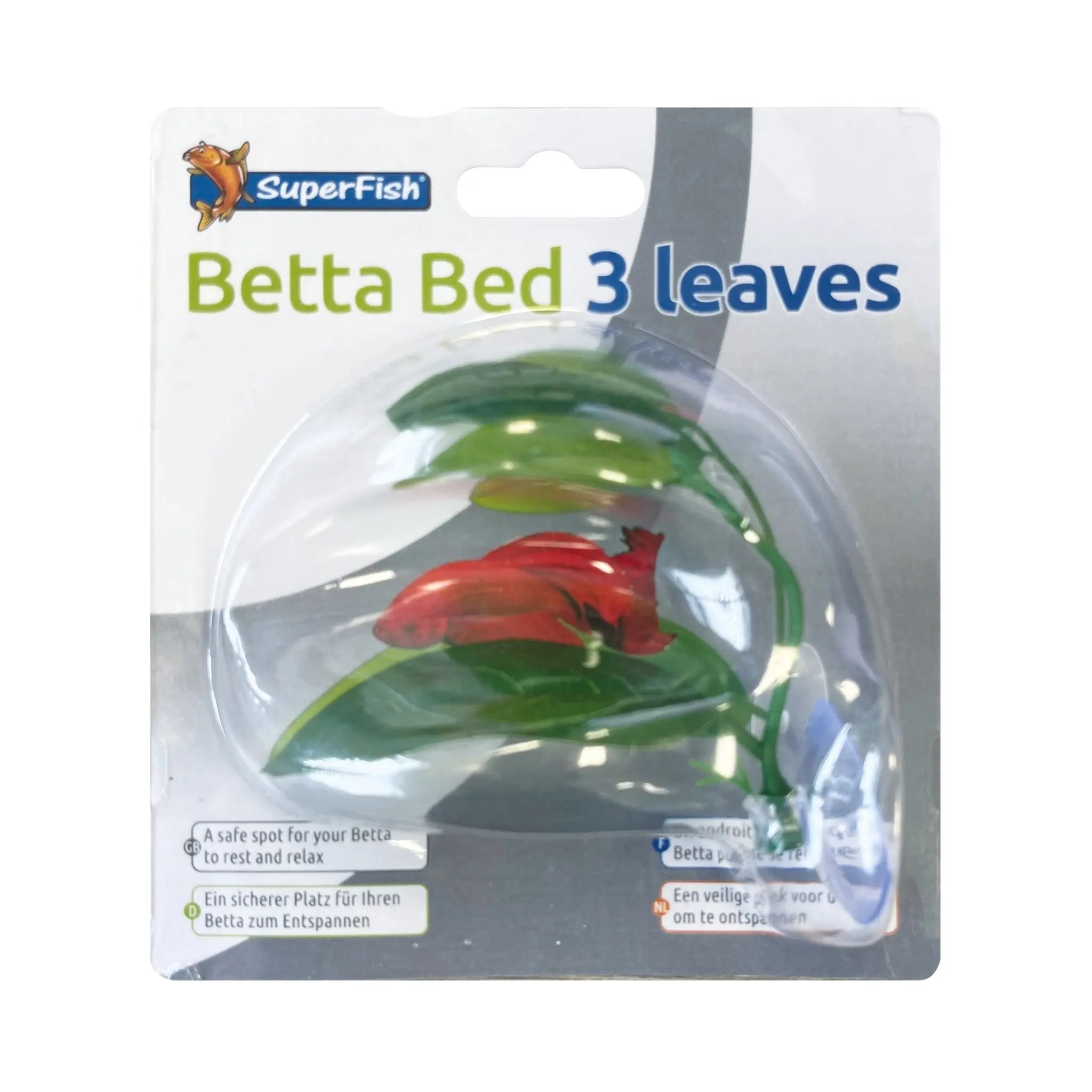 Superfish Bettta Bed - 3 Leaves - Aqua Essentials