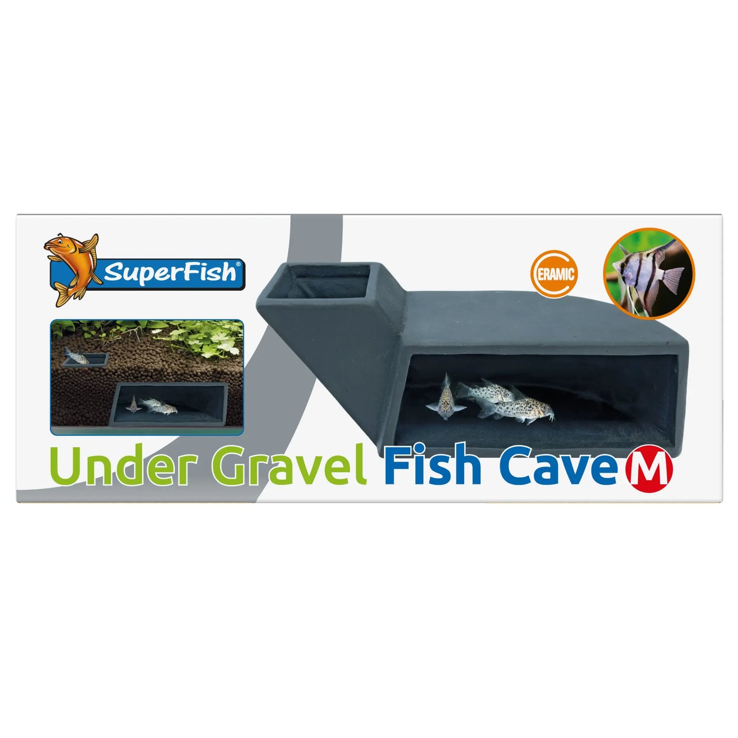 Superfish Undergravel Fish Cave - Aqua Essentials
