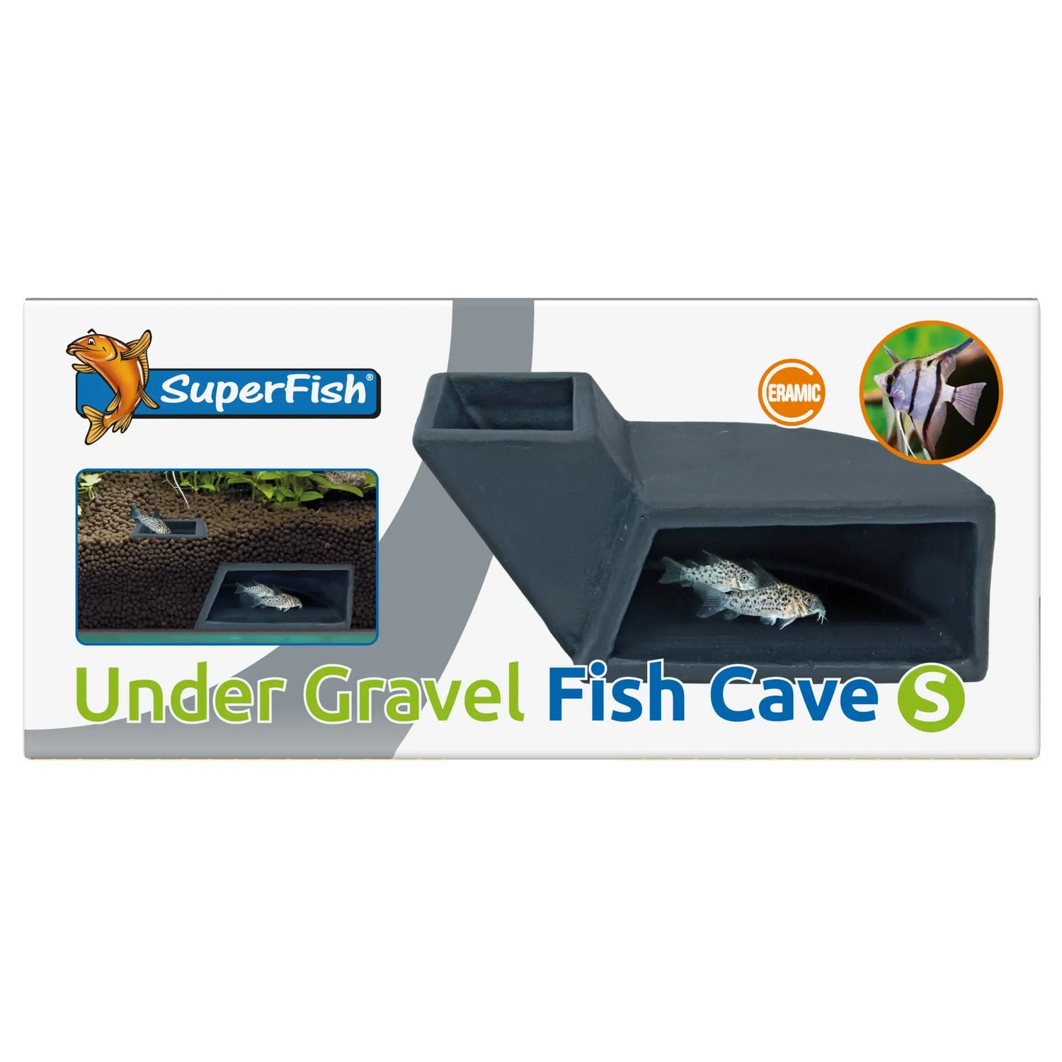 Superfish Undergravel Fish Cave - Aqua Essentials